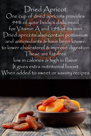 Dried Apricot