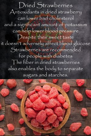 Dried Strawberries